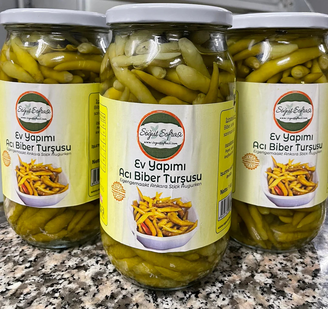 Scharfe Pfeffergurke – 1 kg – Sofrası