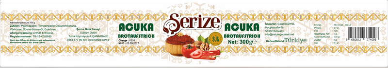 Serize Acuka Tatlı Sos 300 g