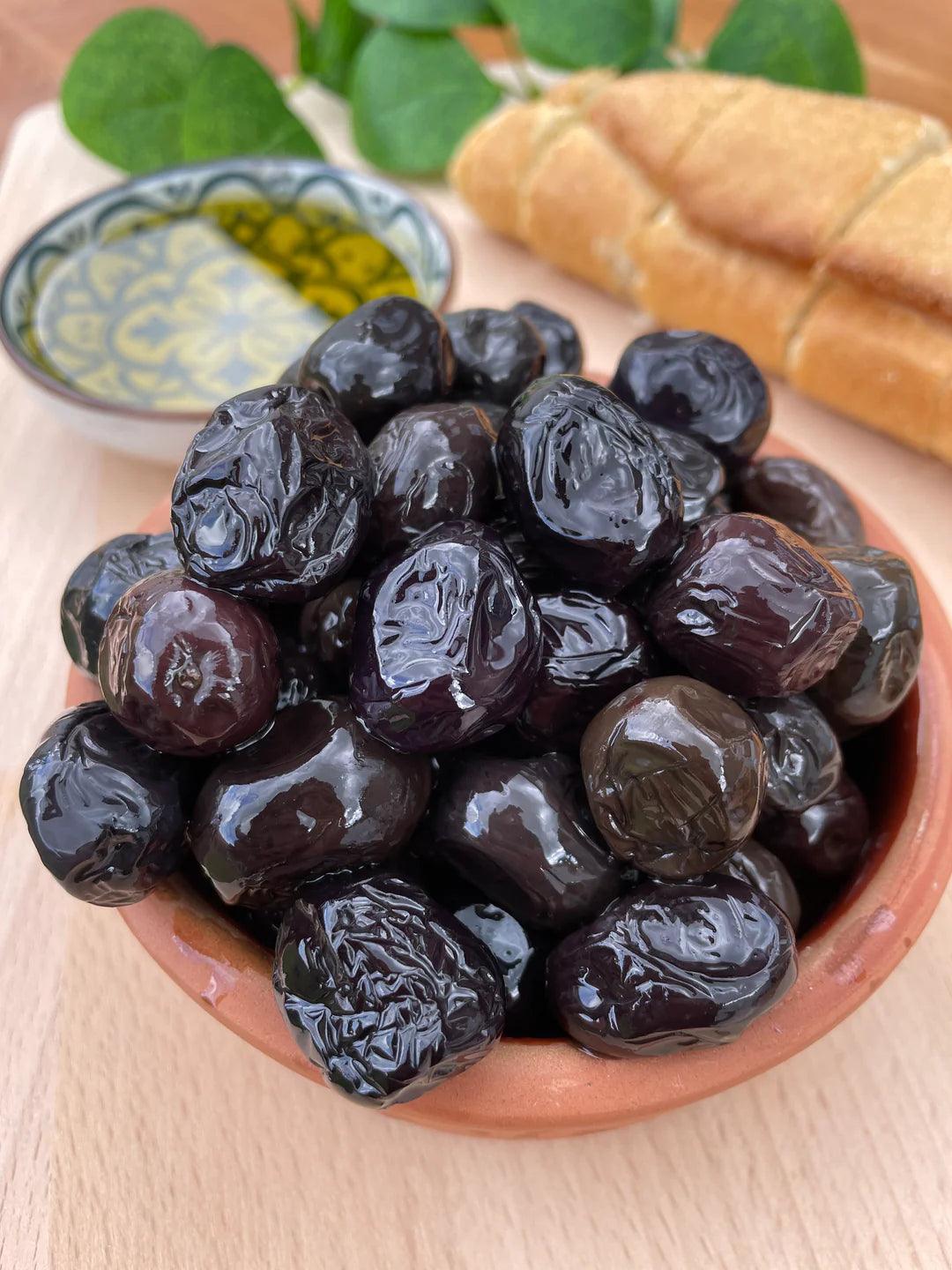 Gemlik Ölige schwarze Oliven - 1kg