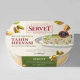 Servet Helva Fıstıklı 400 gr MHD Ürün (SKT : 09.2025)