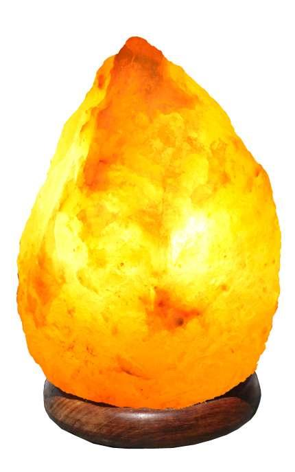 Kristallsalzlampe "Natur" 3-6 kg Salzlampe mit elektrischer Salzlampe