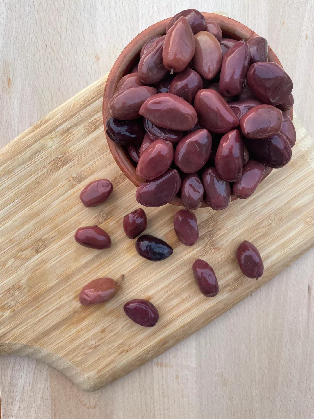 Natürliche Kalamata-Oliven - 500gr