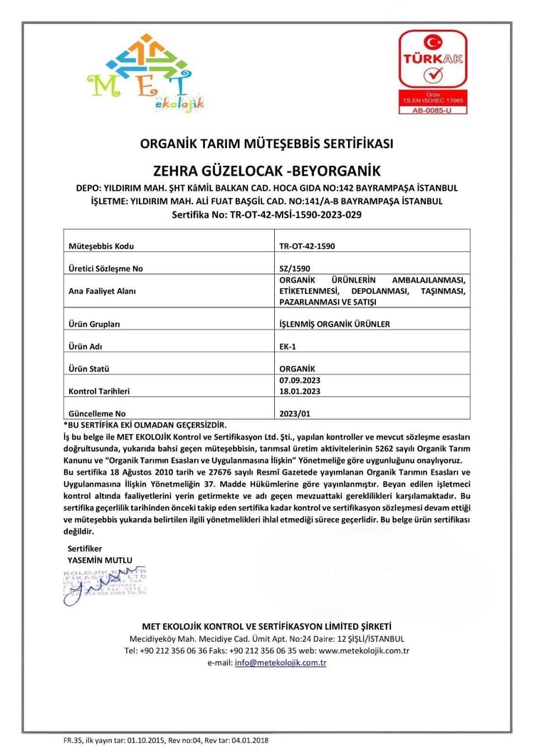 Beyorganic Orchideenextrakt 260 g kaltgepresst (PESTIZID- UND SCHWERMETALLANALYSE)