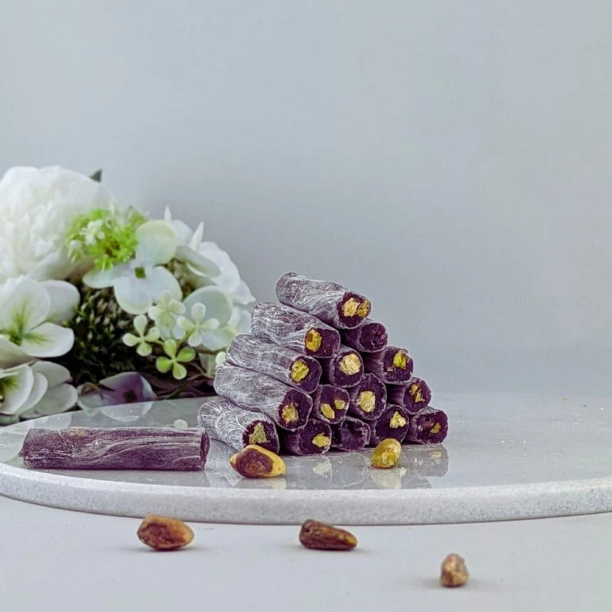 Böğürtlenli ve Fıstıklı Parmak Lokum 250 gr