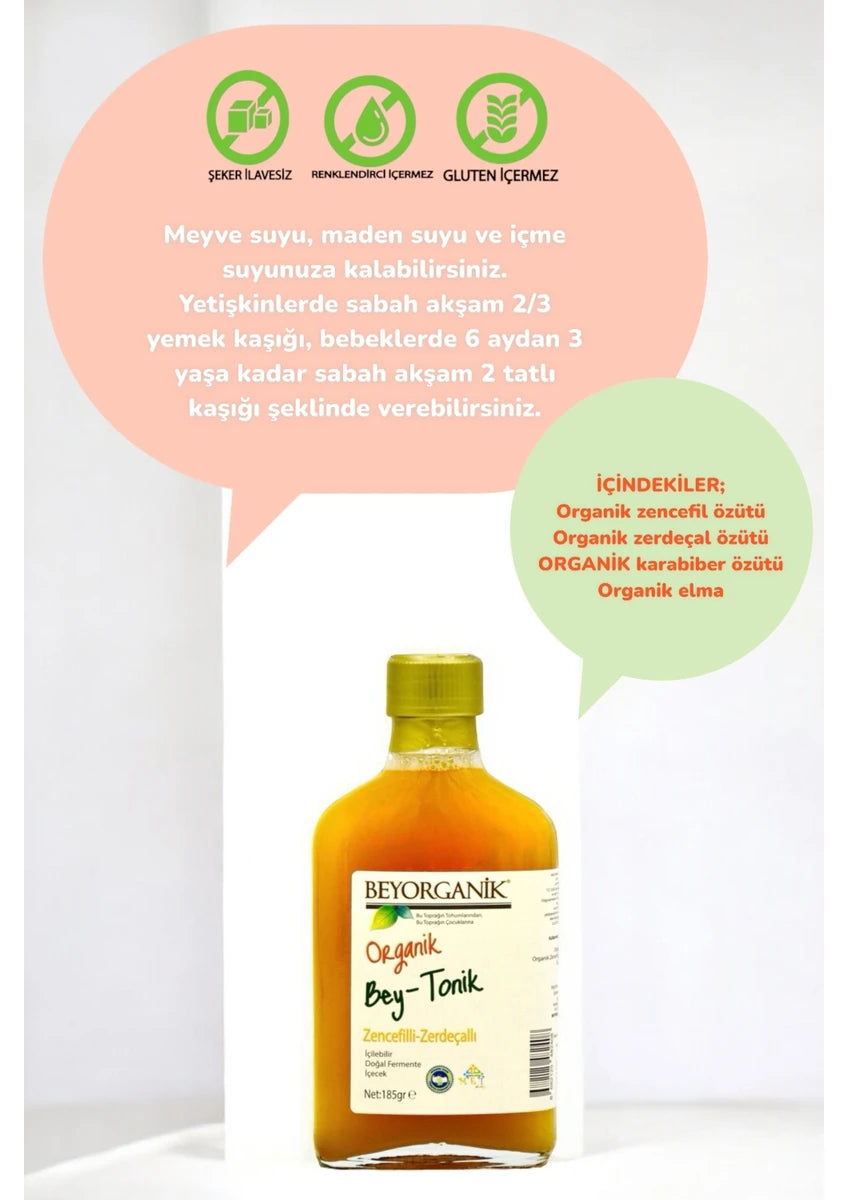 Beyorganik Bio Bey Tonic Kurkuma Ingwer 185gr
