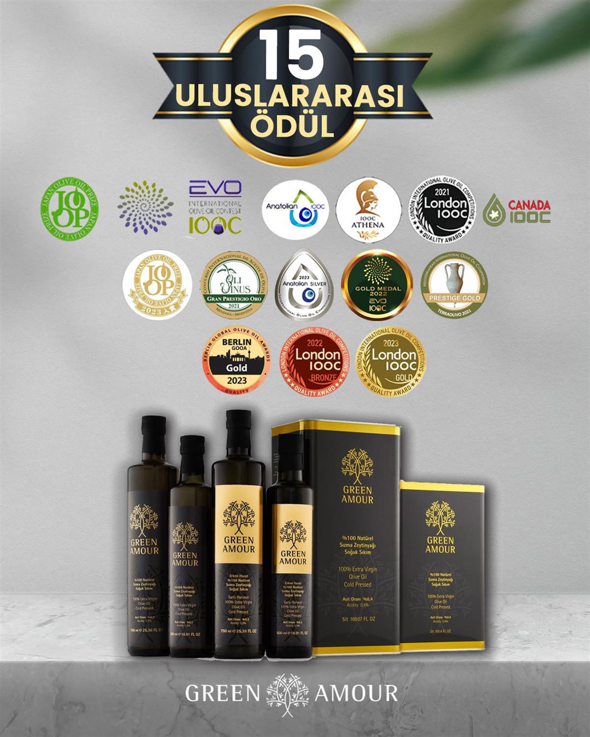 Green Amour 100 % Natives Olivenöl Extra 250 ml