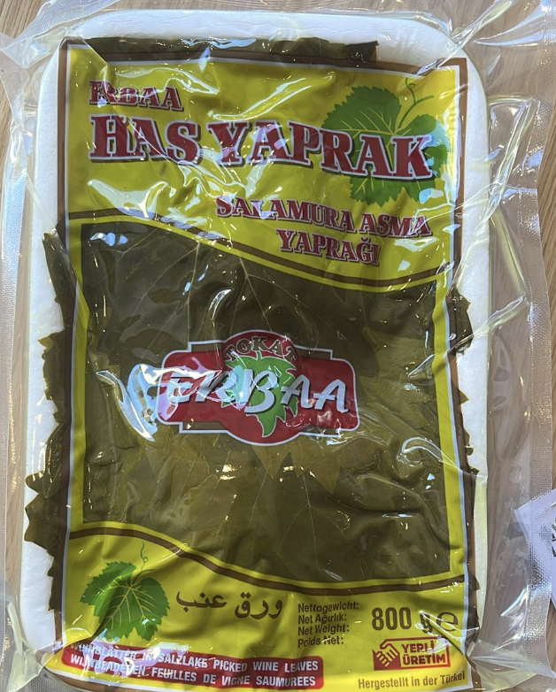 Has Tokat Erbaa Salamura Yaprak Weinblätter– 800 GR