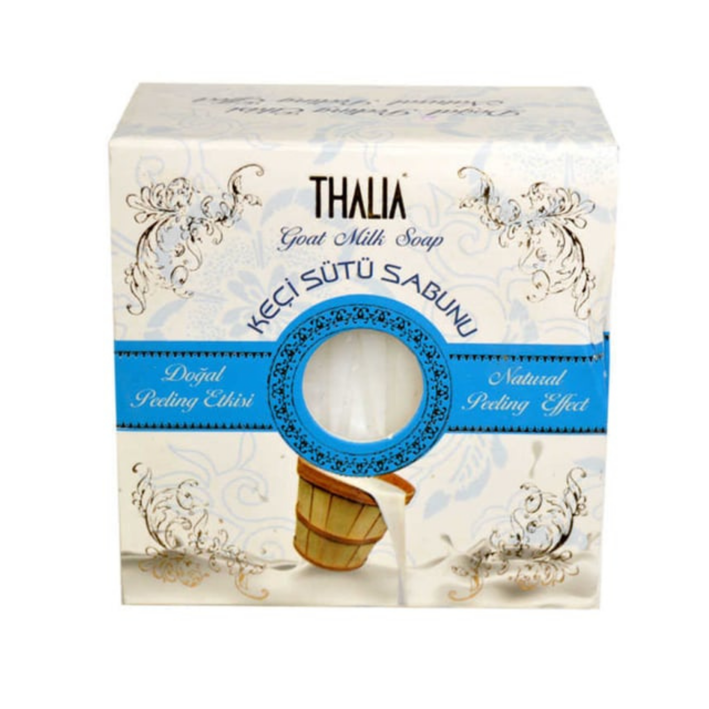 Thalia Peeling Etkili Keçi Sütü Doğal Katı Sabun 150 gr