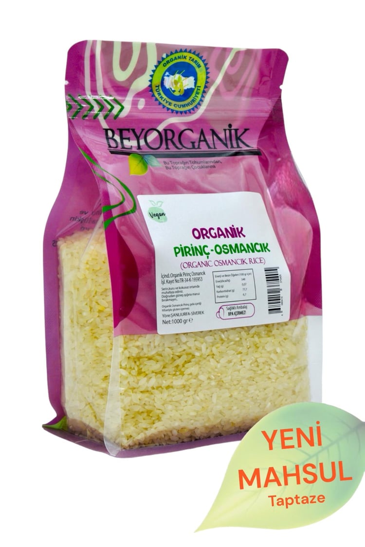 Beyorganik Bio-Reis Osmancik 1kg (PESTIZID- UND AFLATOXINANALYSE)