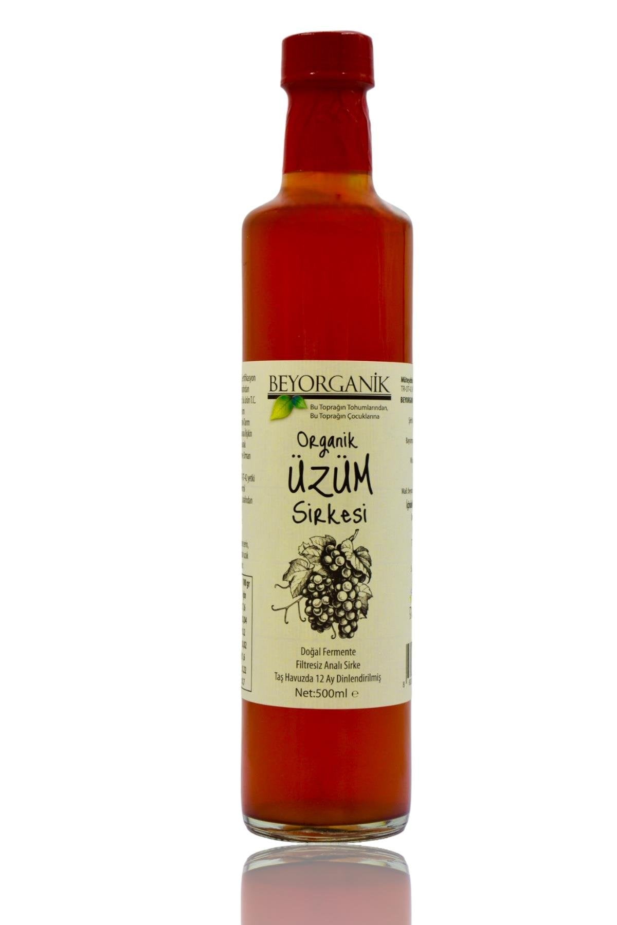 Beyorganic Traubenessig 500ml (PESTIZID- UND SCHWERMETALLANALYSE)