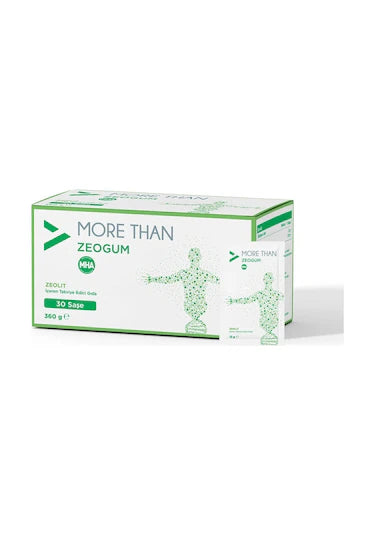 More Than Zeogum (Zeolith & Gummi arabicum) 30 Beutel