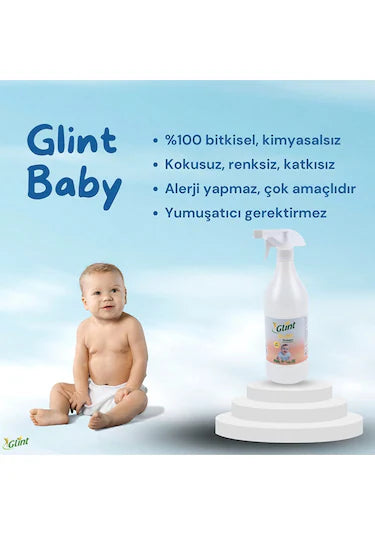 Glint Baby Bitkisel Çamaşır Leke Çıkarıcı Bebek Genel Temizleyici Sertifikalı