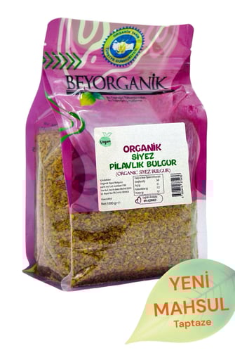 Beyorganik Bio Siyez Pilavlık Bulgur -1 kg