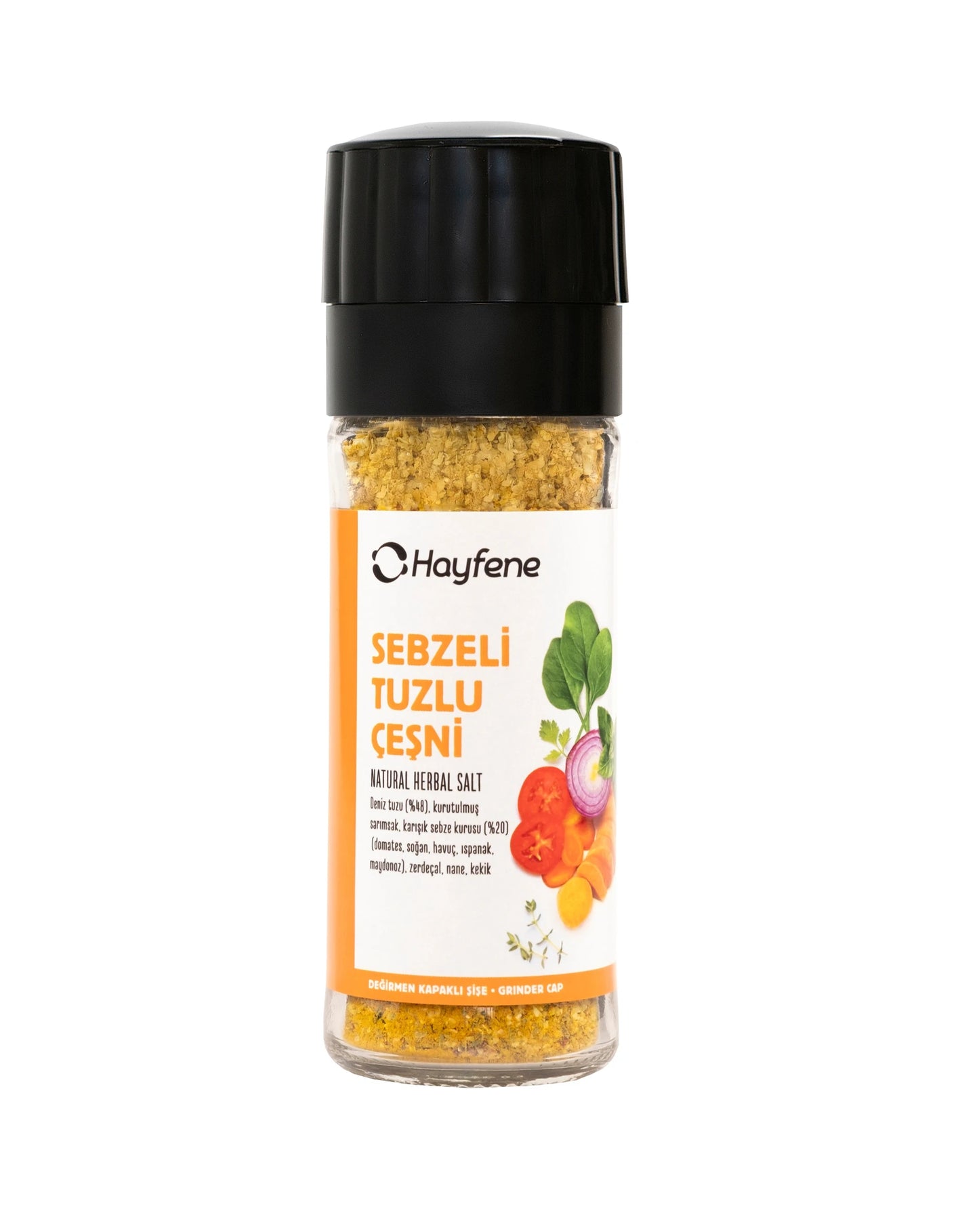 HAYFENE Salziges Gemüsegewürz - 60 g (mit Mühlendeckel)